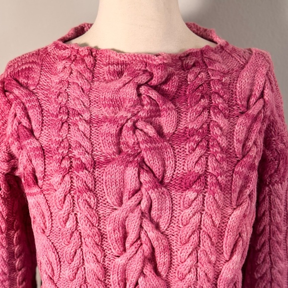 Handmade Chunky Knit Sweater - Picture 4 of 10